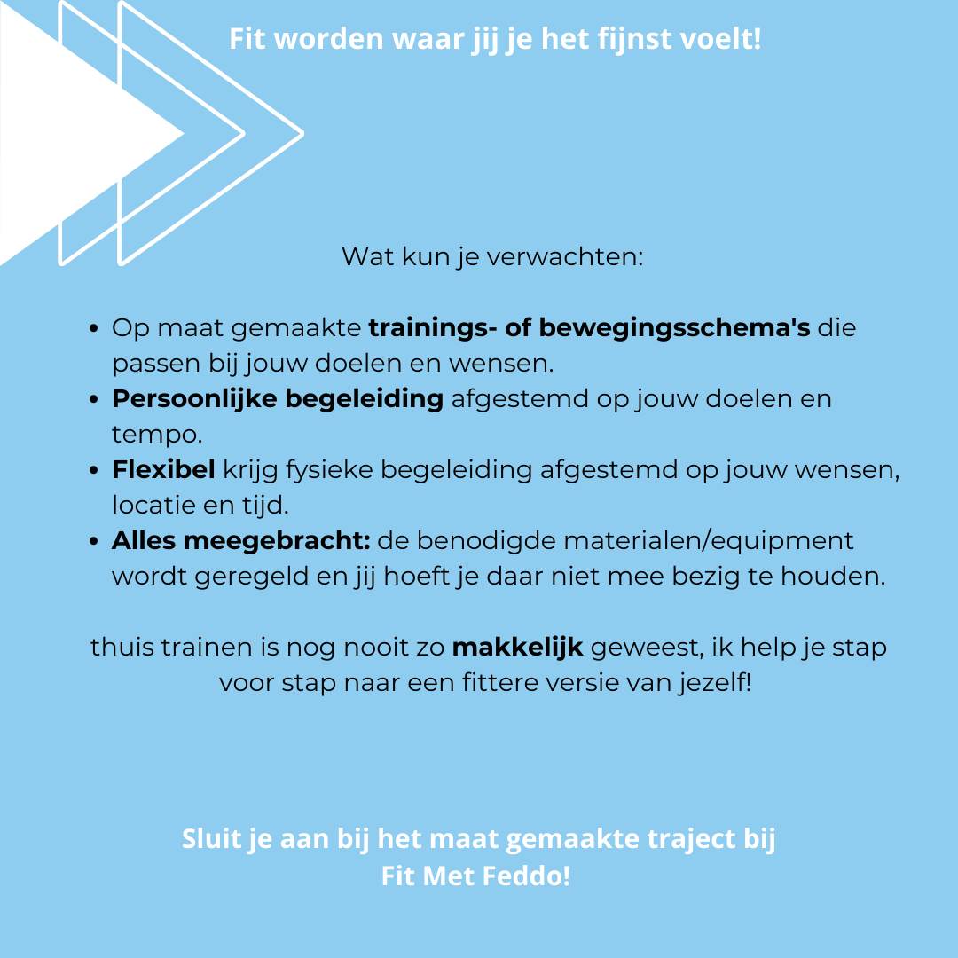 Personal Training aan huis